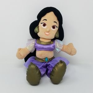 Y2K Walt Disney World Jasmine 12 Inches Plush From Aladdin Authentic Original